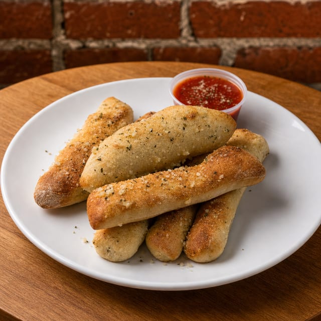 6 Bread Sticks.