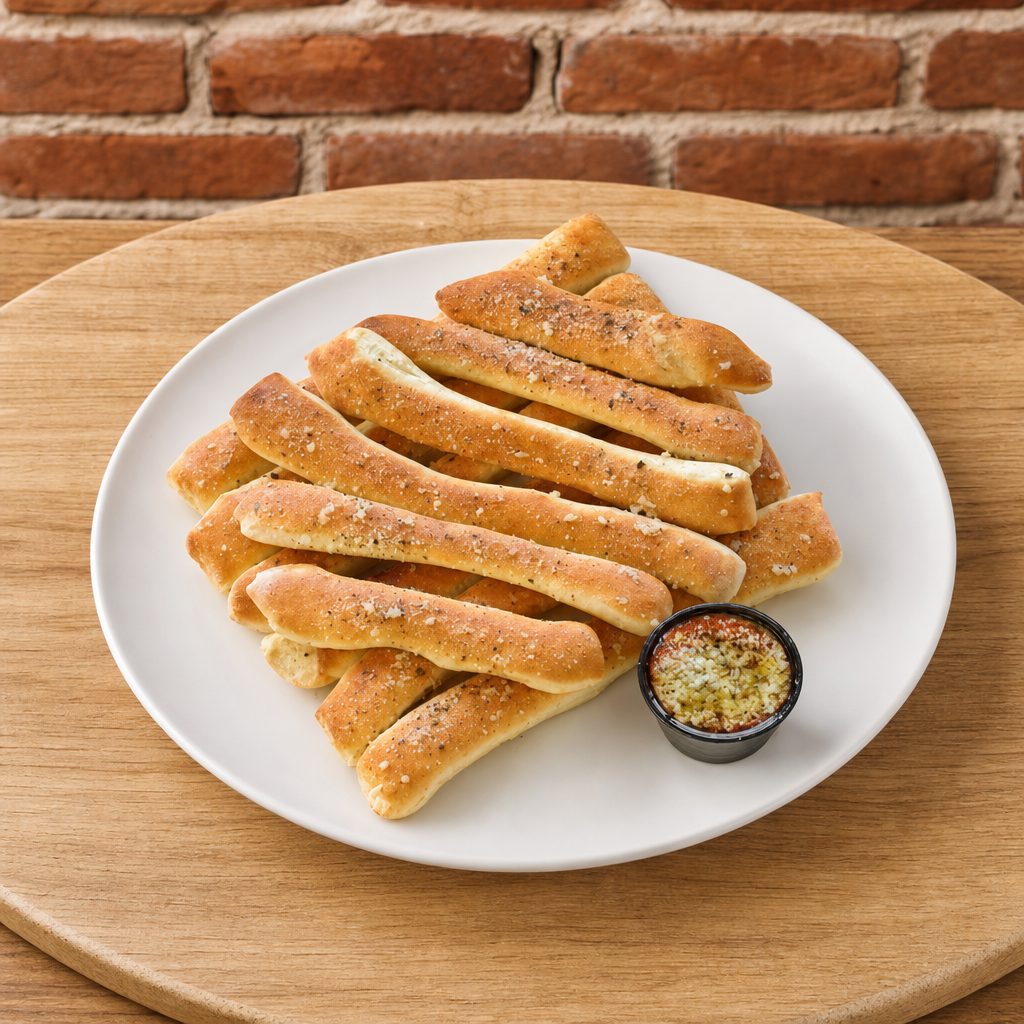 12 Bread Sticks.