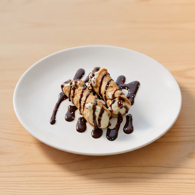 2 Cannoli.