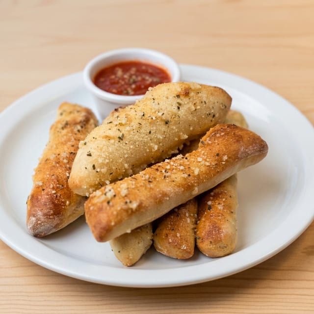 6 Bread Sticks.